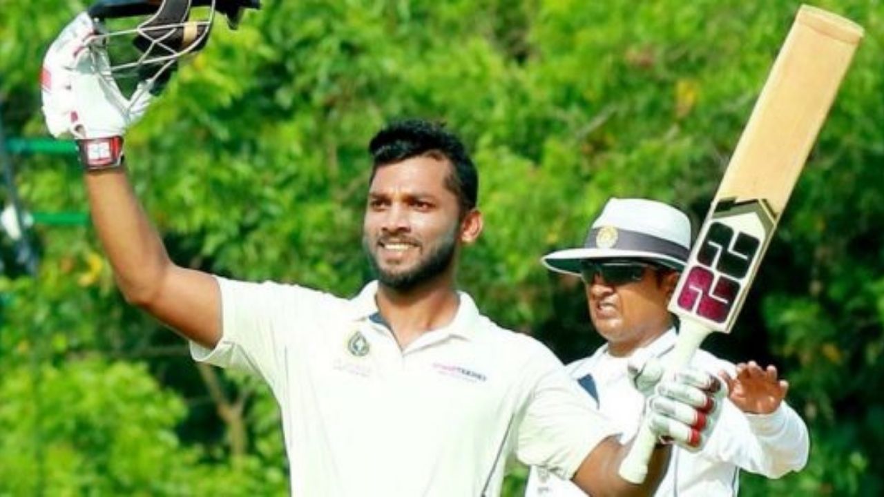 Cricketer Vishnu Vinod biography, age, wife, batting position, IPL team, price, career, stats