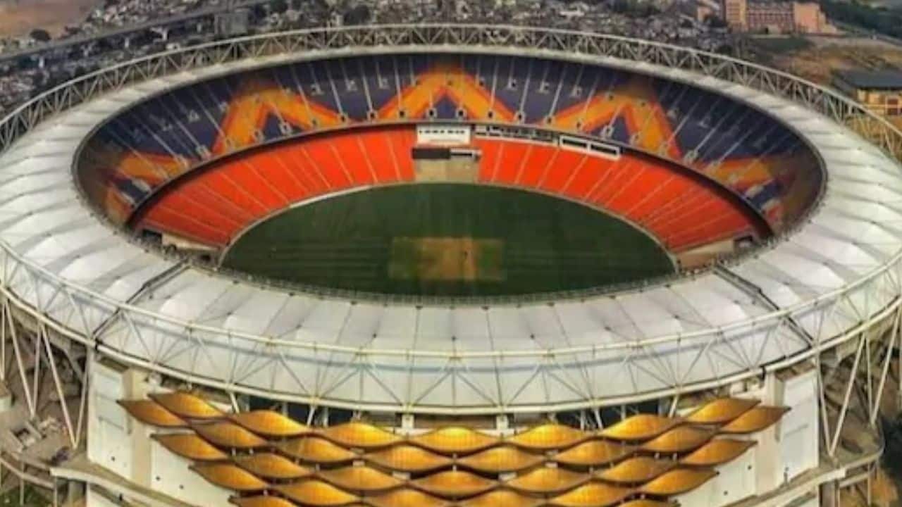 Narendra Modi Stadium Ahmedabad pitch report and weather on 5 October ENG vs NZ Cricket World Cup 2023