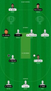 AL vs SJDC Dream11 team prediction