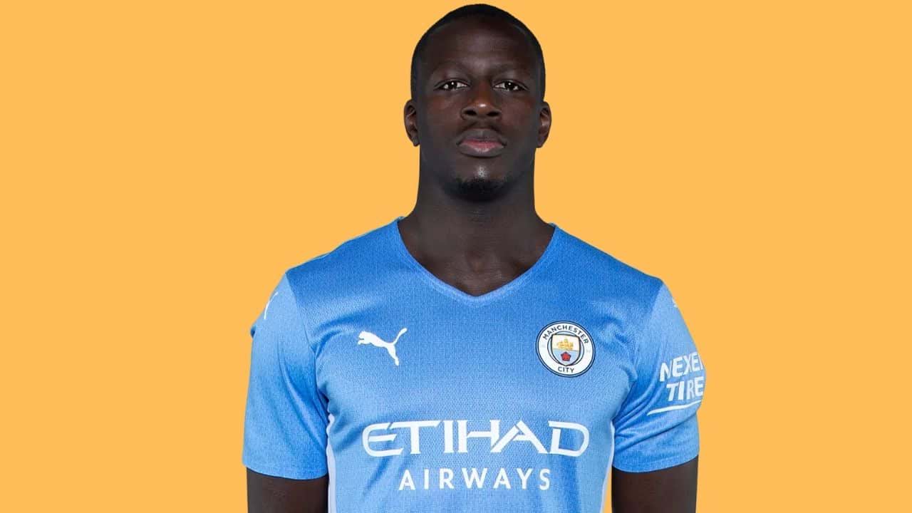 Watch Benjamin Mendy Spotted In Ankle Tag As He Makes First Public Appearance After Coming Out Of Jail In Rape Case
