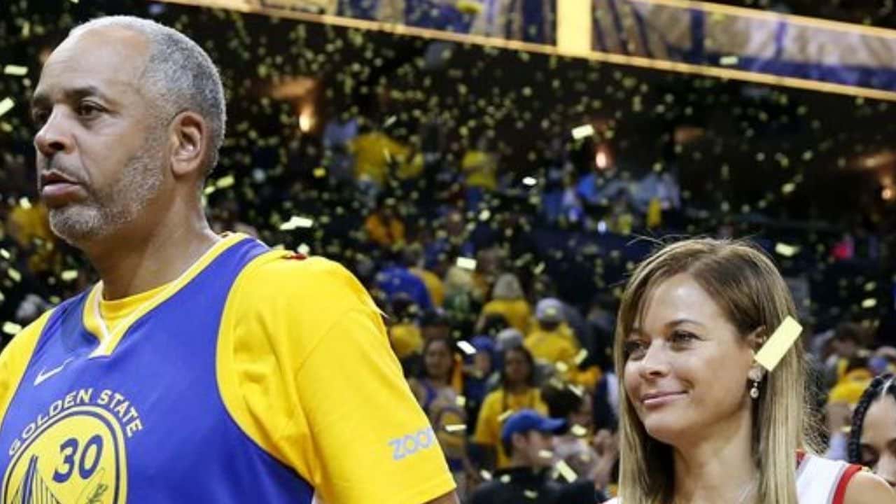 Dell Curry Was Flirting With Ex-Playboy Playmate Ana Cheri During Warriors  vs Knicks - The SportsGrail