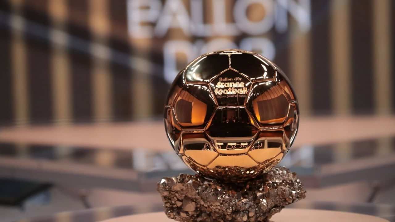 Golden Ballon Football Trophy Champion Trophy Golden Ball Soccer Trophy Best Player Awards 