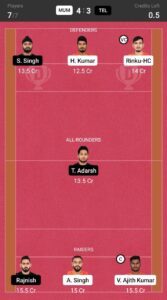 MUM vs TEL Dream11 Prediction