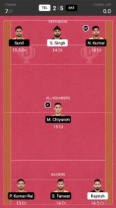 TEL vs PAT Dream11 Prediction