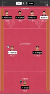 Del vs Mum Dream11 prediction