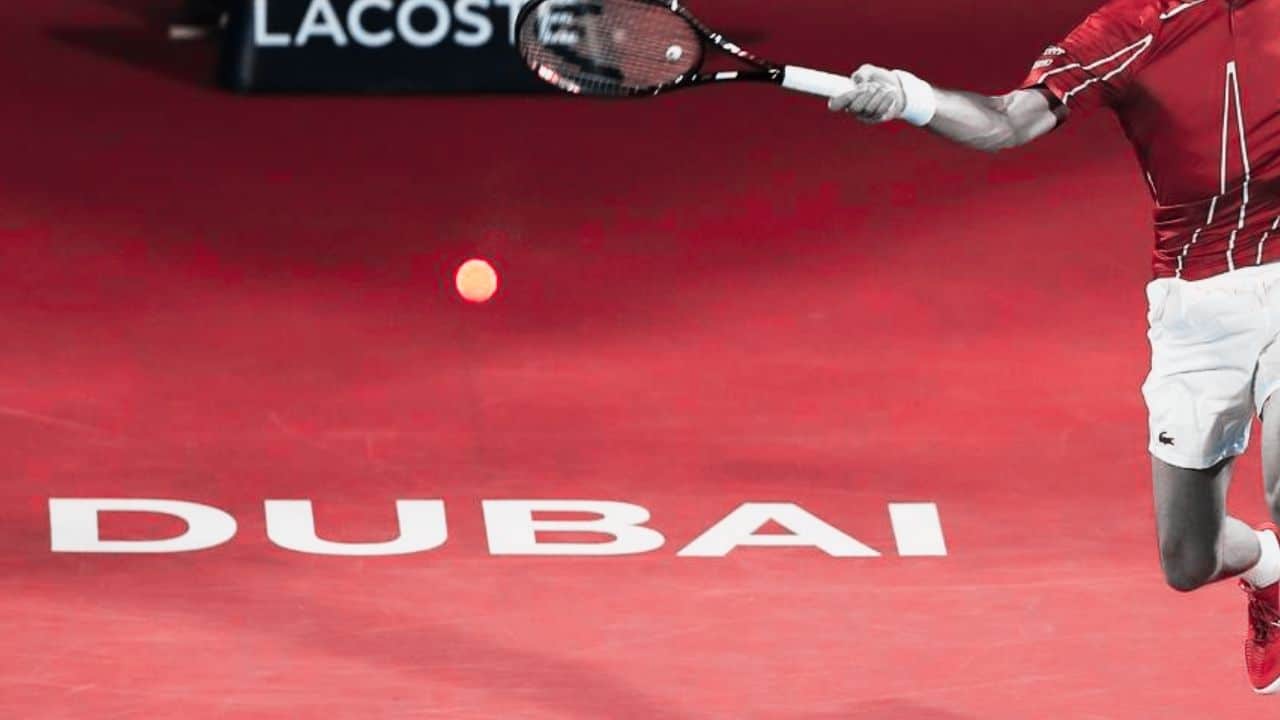 Dubai Tennis 2024 Atp Frank Jillene