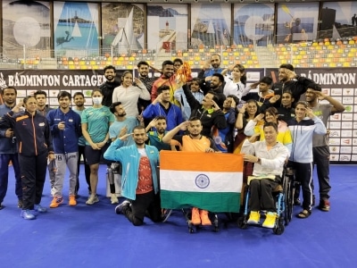 Spanish Para-Badminton: Doubles shuttler Raj Kumar shines with two gold, Team India ends with 21 medals (Ld)