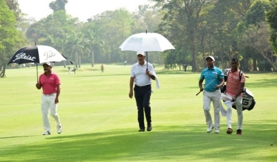 PGTI Players Championship: Ajeetesh Sandhu leads; Rahil Gangjee and Jeev Milkha Singh off to good starts