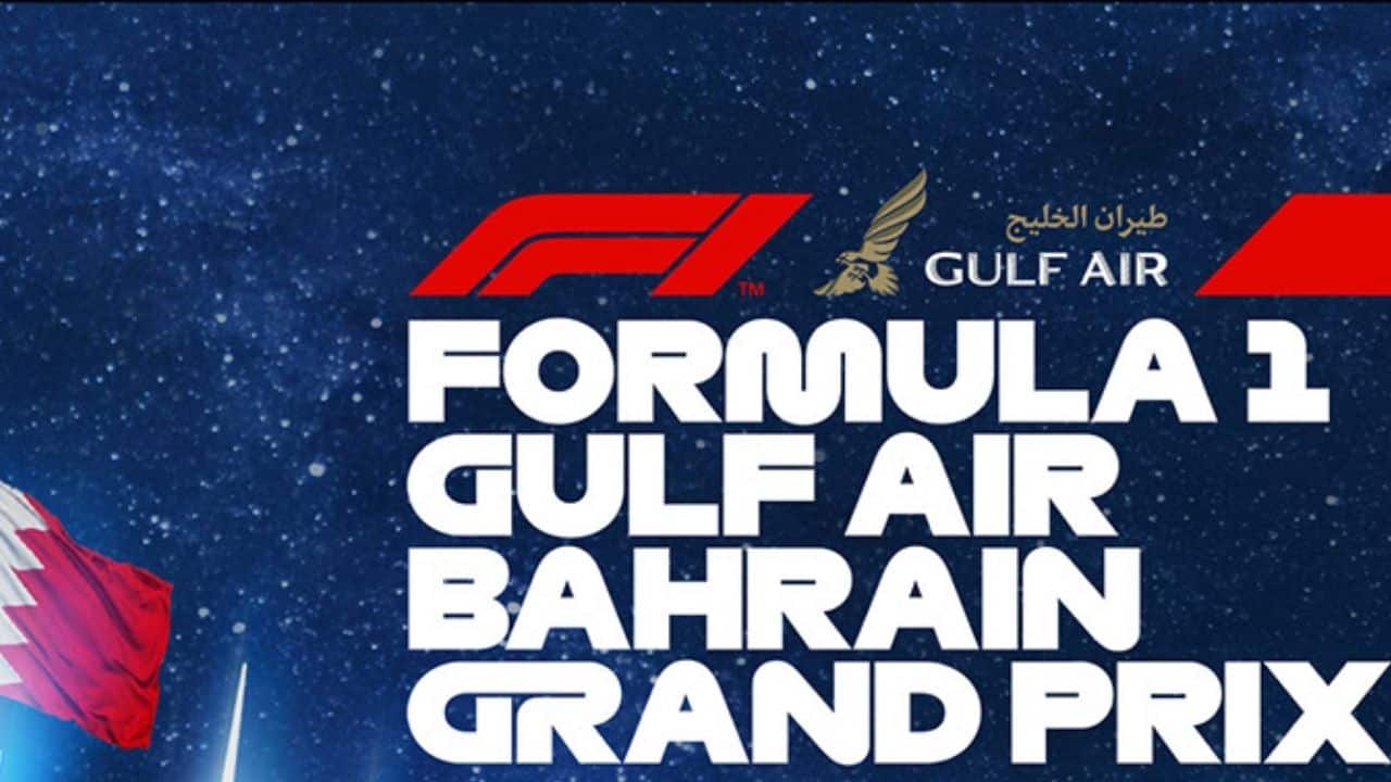 F1 BAHRAIN GRAND PRIX GULF AIR Stock 1 Min 2 