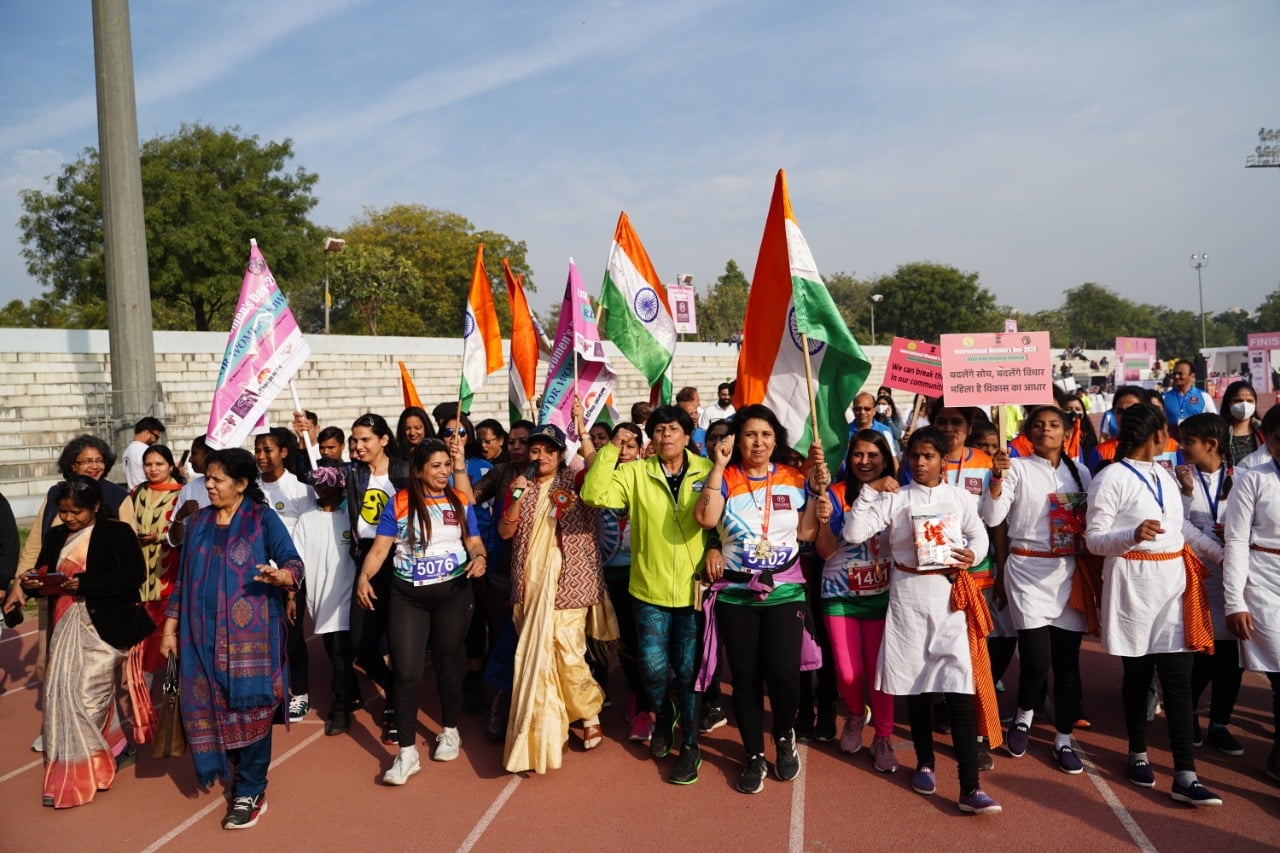 Run For Women Power 2022 International Women’s Day At JLN Delhi
