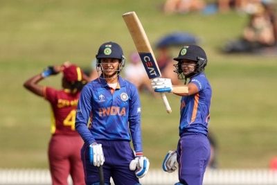 Women’s World Cup: Smriti, Harmanpreet hammer centuries in India’s 155-run thrashing of West Indies