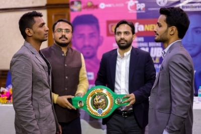 Pro boxers Satnam, Amey to battle for first WBC India Featherweight title on March 25 (Ld correcting date)