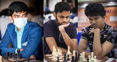 Delhi International Open Chess: Arjun, Harsha, Gukesh joint leaders