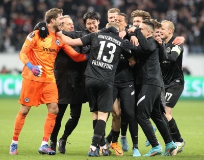 Frankfurt advance, Leverkusen crash out of UEFA Europa League