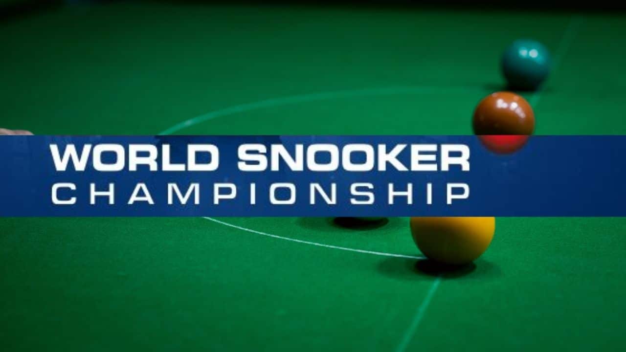snooker world championship on tv
