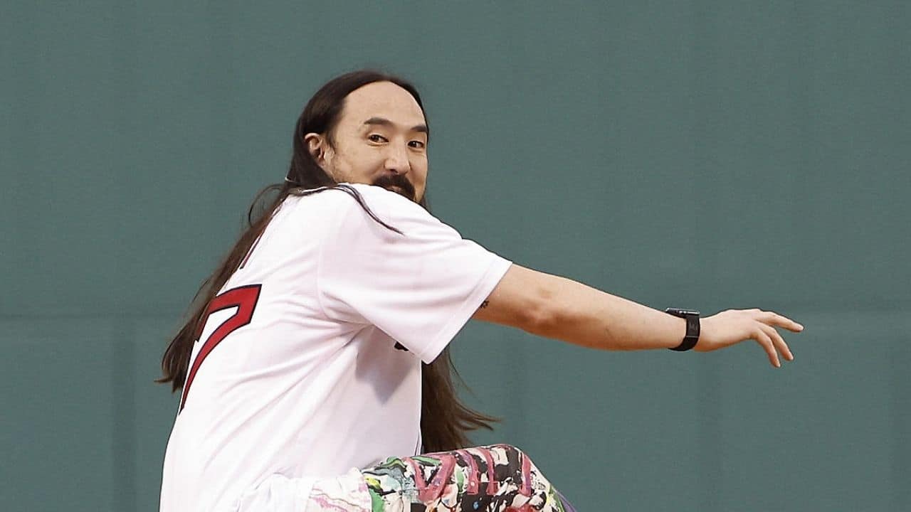 Watch Steve Aoki Throws Woeful First Pitch At Red Sox vs Astros, Video Viral On Twitter And YouTube