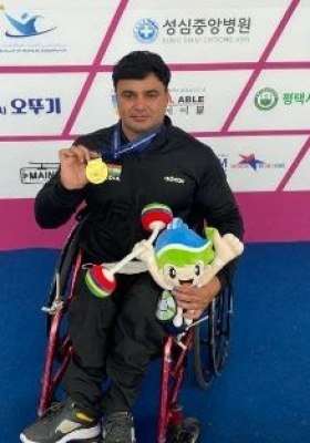 India’s Ashok Malik wins gold in Asia-Oceania Para Powerlifting C’ships