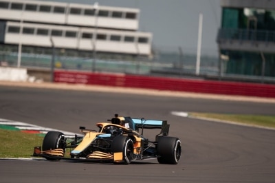 Jehan Daruvala completes over 130 laps around Silverstone in McLaren F1 car