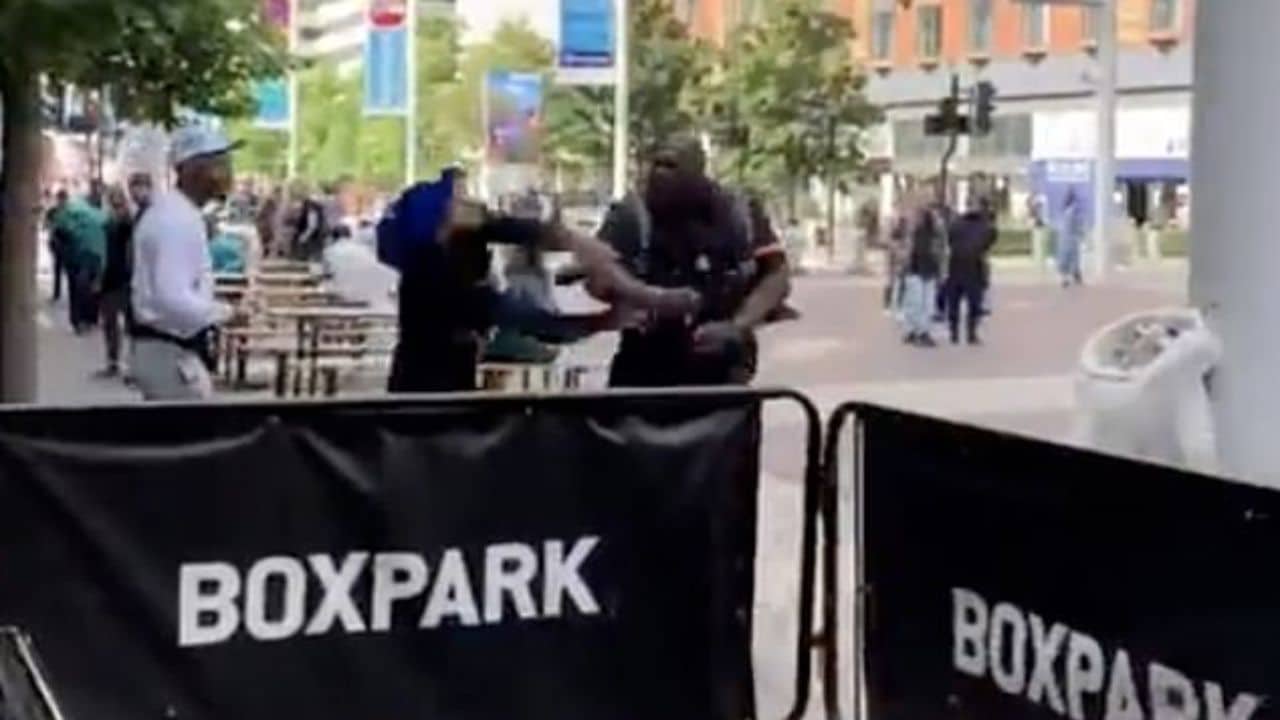 Watch Julius Francis Who Fought Vs Mike Tyson Knocks Out Man With Single Punch After Becoming A Security Guard At Boxpark Wembley, Video Viral