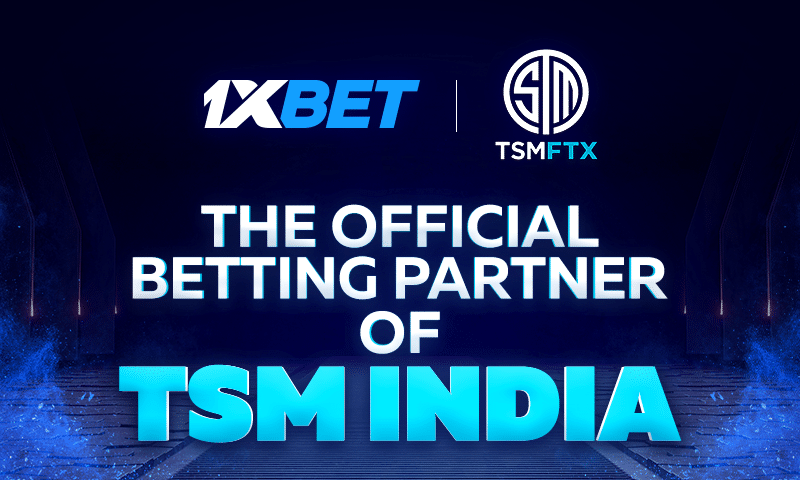 1xBet Becomes The Official Betting Partner Of TSM In India