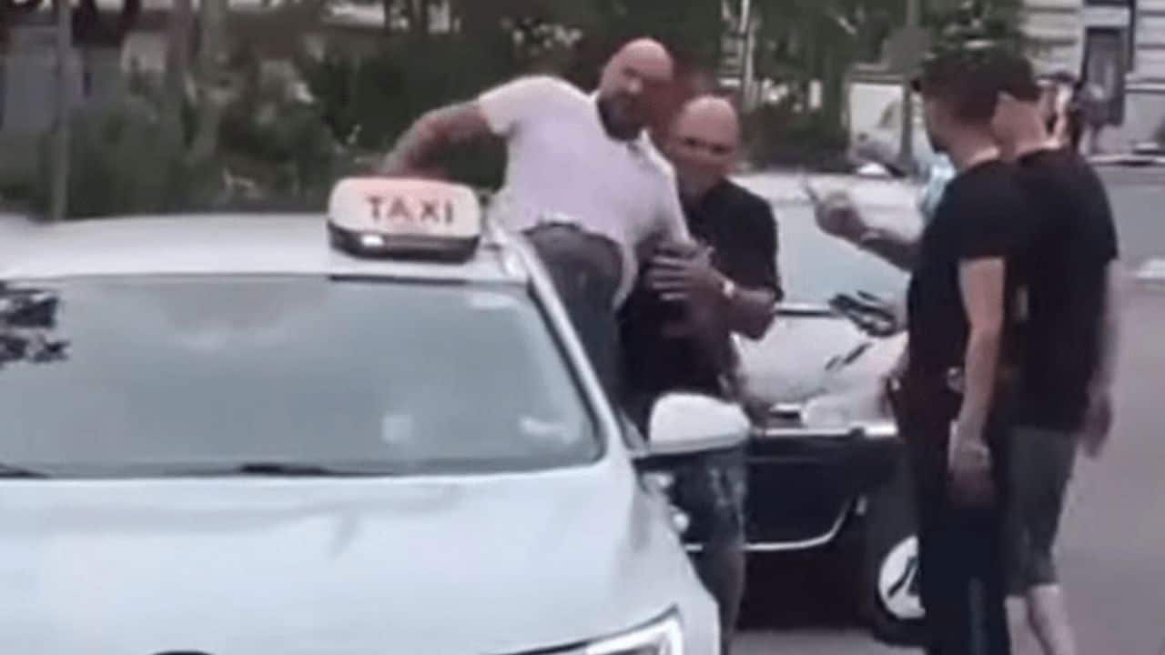Watch Tyson Fury Kicks Taxi Driver After Being Rejected A Ride In France, Viral Video Shows Him Hanging Out With Gangsters