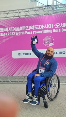 Pyeongtaek 22 Asia-Oceania Para Powerlifting: Basha wins two silver medals