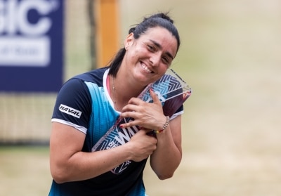 WTA Tour: Ons Jabeur clinches German Open title after injured Belinda Bencic retires