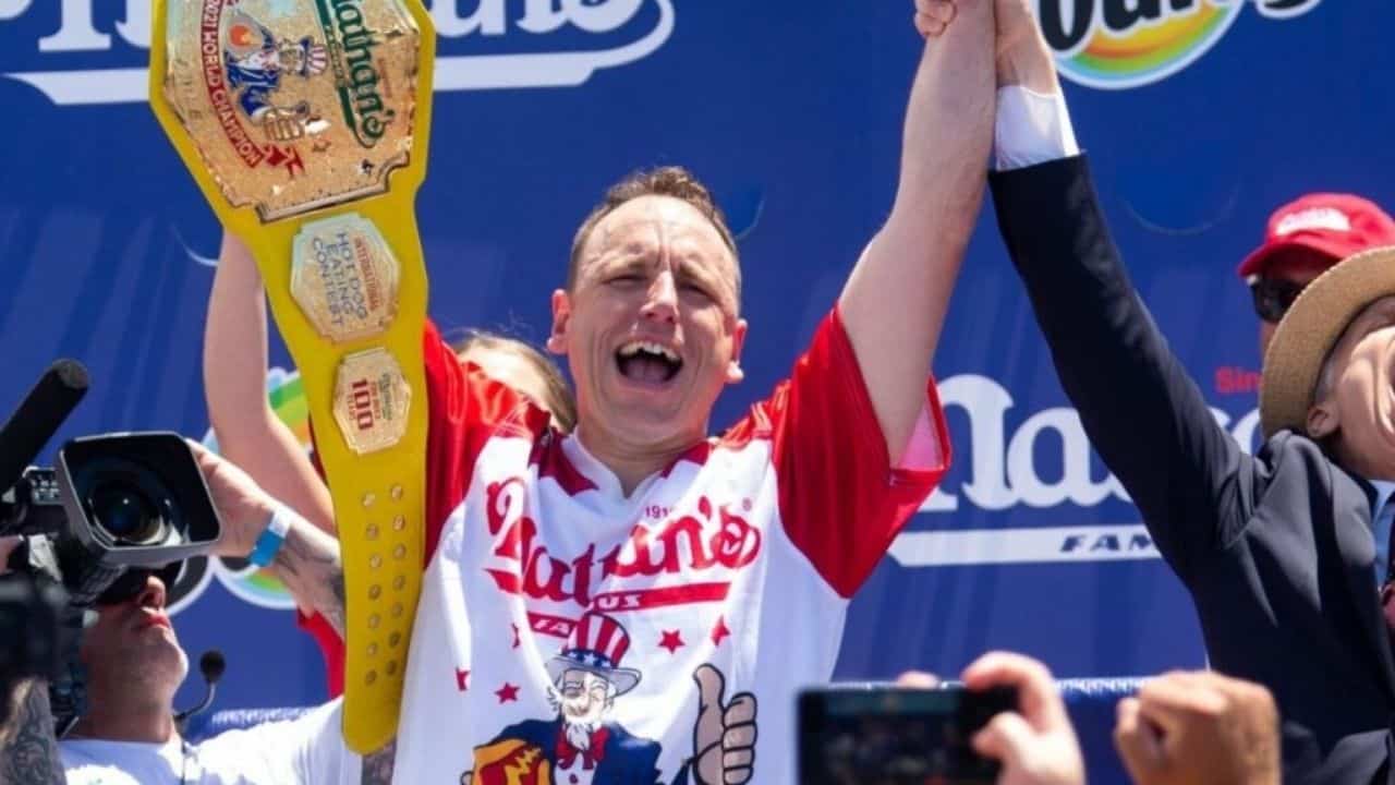 Who is Brie to be wife of Joey Chestnut and their love story