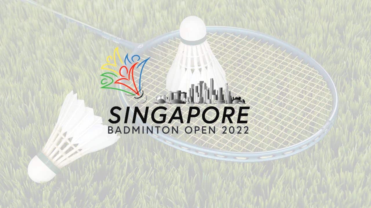 Singapore Badminton Open 2022 Draw