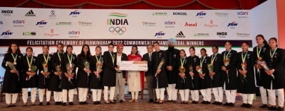 IOA felicitates CWG 2022 medallists, reiterates its stance on inclusion of shooting, wrestling at Victoria 2026