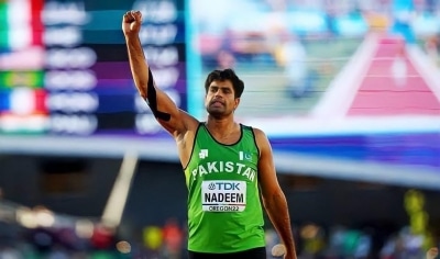 CWG 2022: Arshad Nadeem, Neeraj Chopra’s Pakistan friend, wins javelin gold with 90-metre throw