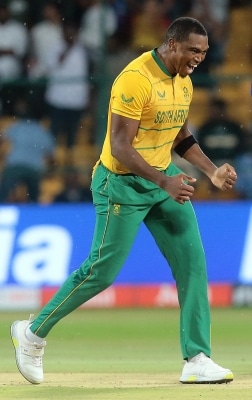 Lungi Ngidi was surprised to be in the playing XI versus India