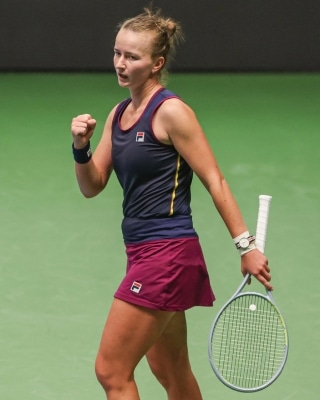 Tallinn Open: Krejcikova overcomes Kontaveit to win first title of season