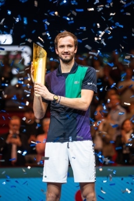 Vienna Open: Medvedev sinks Shapo to clinch men’s single title