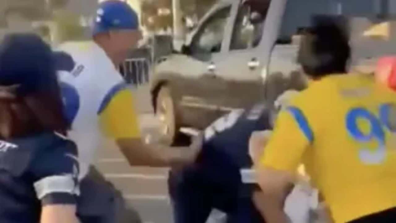 Watch Philadelphia Phillies And San Diego Padres Fans Fight In The Street Outside Of Petco, Brawl Video Goes Viral On Twitter