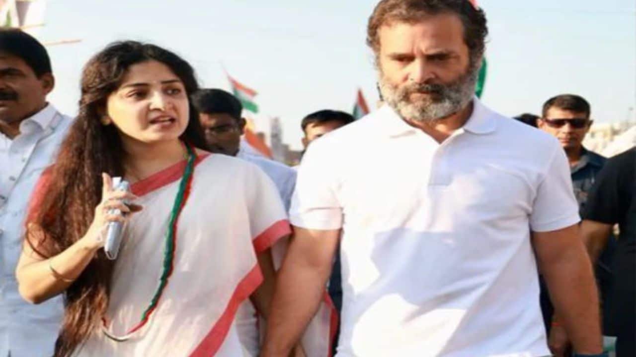 Who Is Telugu Actor And Congress Leader Poonam Kaur Seen Holding Hands With Rahul Gandhi