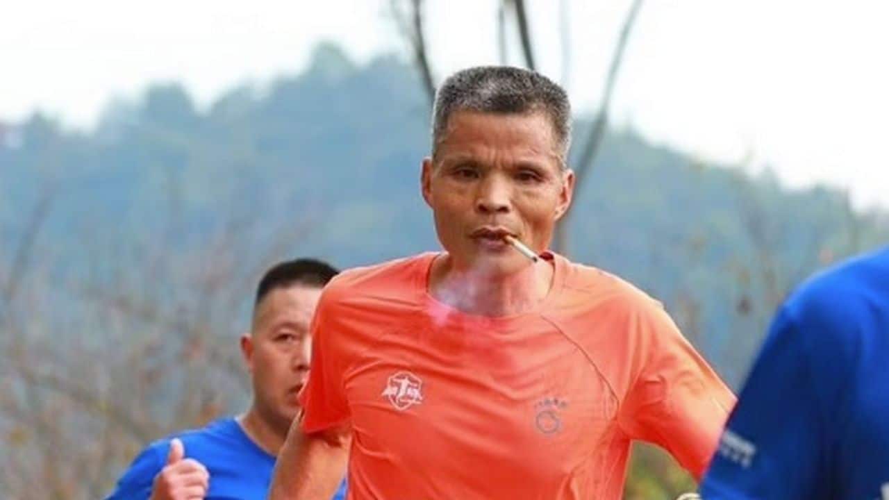 Who Is Uncle Chen Chinese Marathon Runner Who Runs While Chain Smoking Cigarettes And His Age