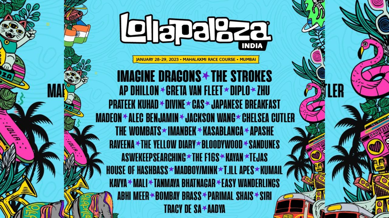 Lollapalooza Lineup 2024 India Adorne Lilian