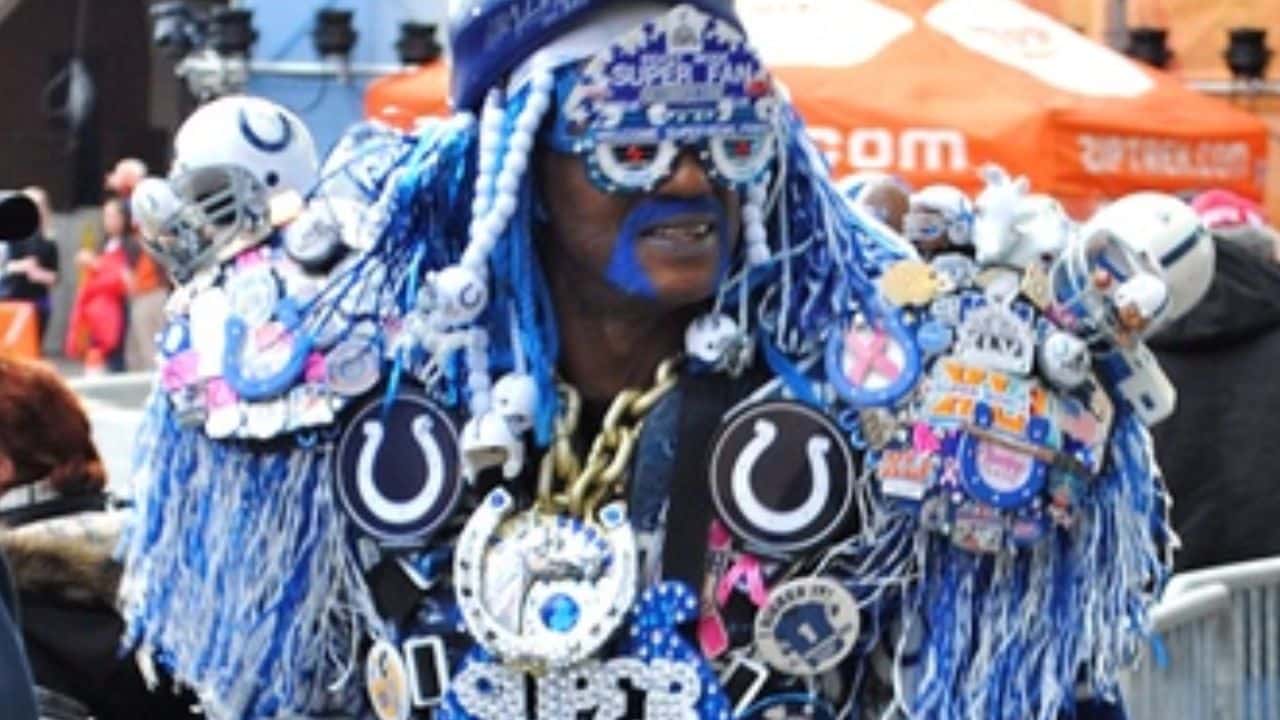 Who Is Michael Hopson Indianapolis Colts Superfan Attending Games Since 1989
