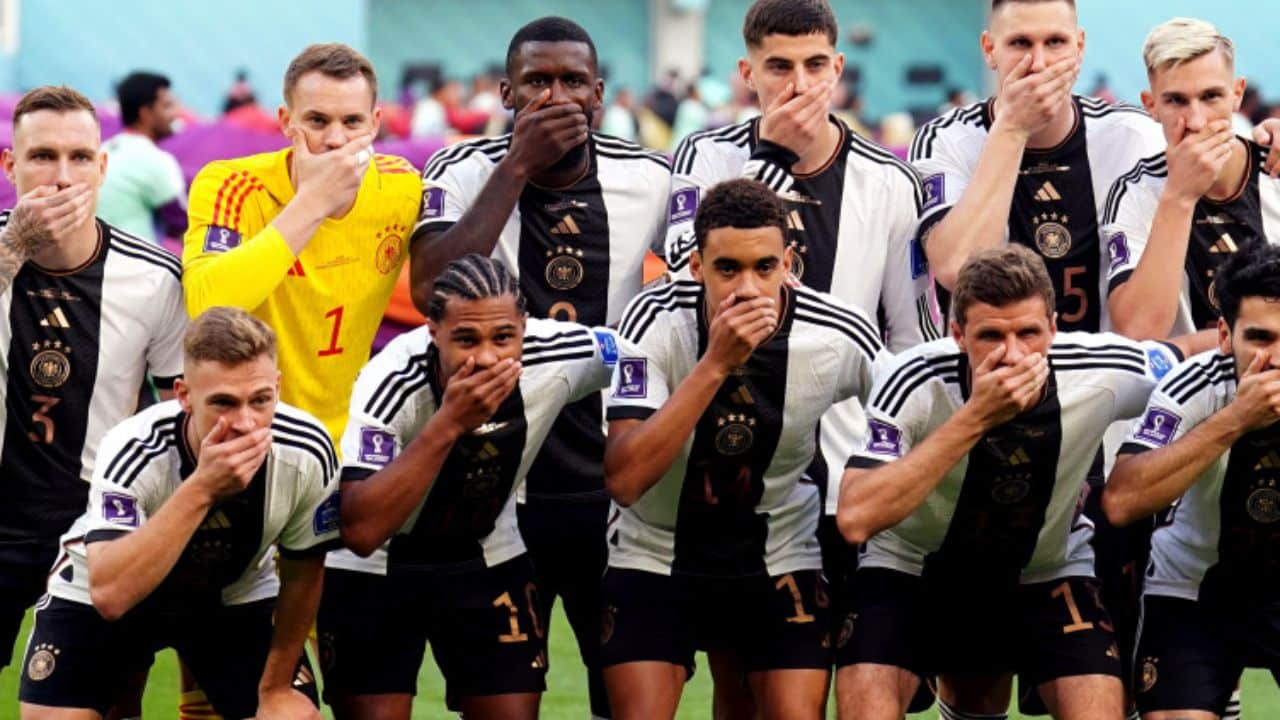 Explained Why Did Germany Players Cover Their Mouths During Team Photo In The FIFA Qatar World Cup 2022