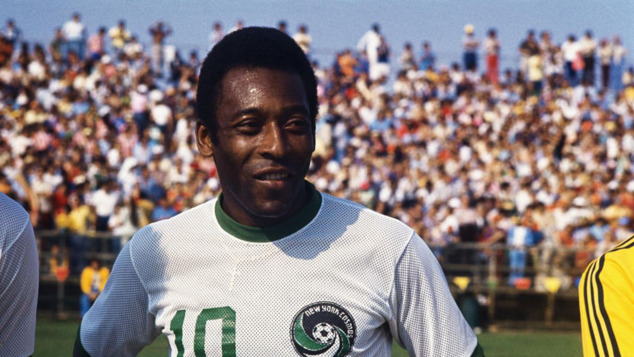 Pele New York Cosmos Football Team Goals And Stats