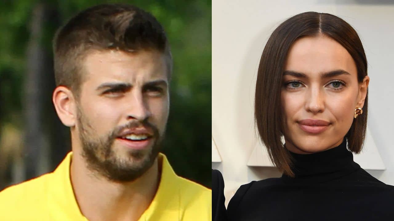 Watch Gerard Pique and model Irina Shayk seen cozying up at NBA game ...