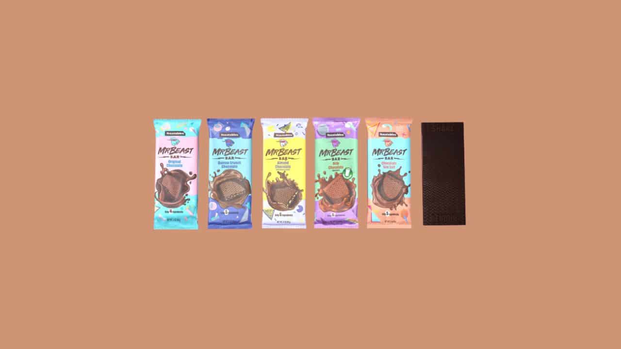 MrBeast chocolate bar Feastables price, flavors, where to buy online, website and net worth
