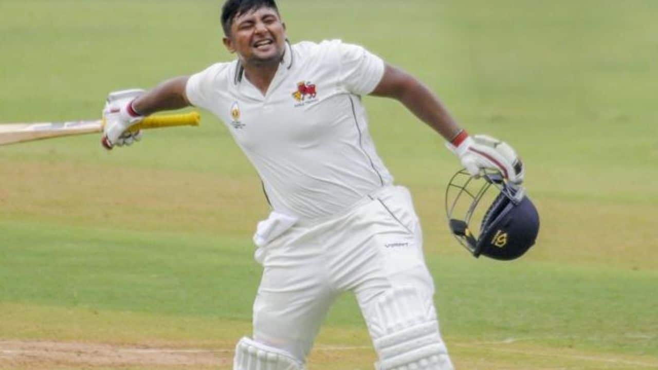 Why does Sarfaraz Khan wear the number 97 jersey in test cricket and what is its meaning