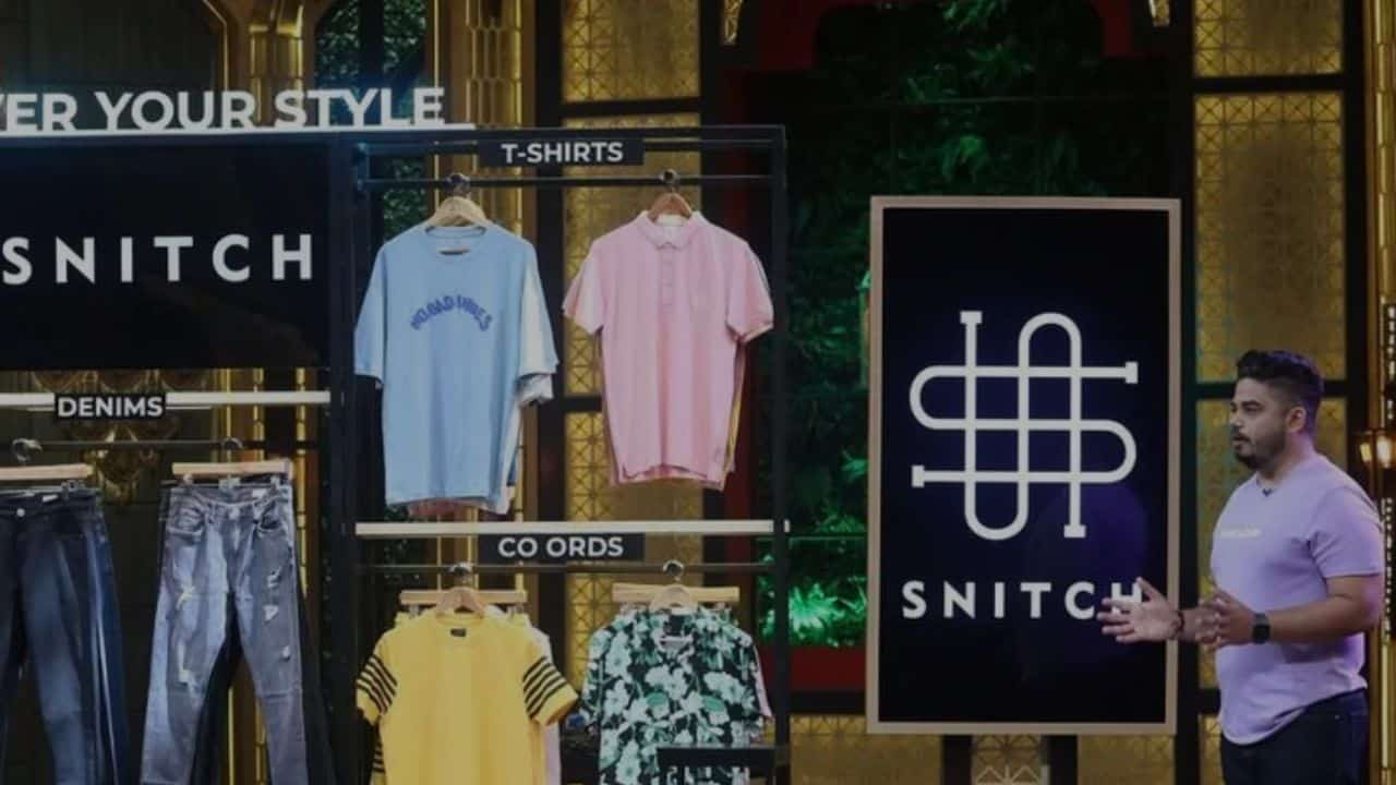 Snitch clothing brand on Shark Tank India, founder, revenue, valuation, deal, net worth, episode