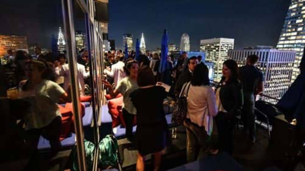 Who is Dale L Cheney financier who fell to his death from the roof of Bar 54 Manhattan, his age, wife and obituary