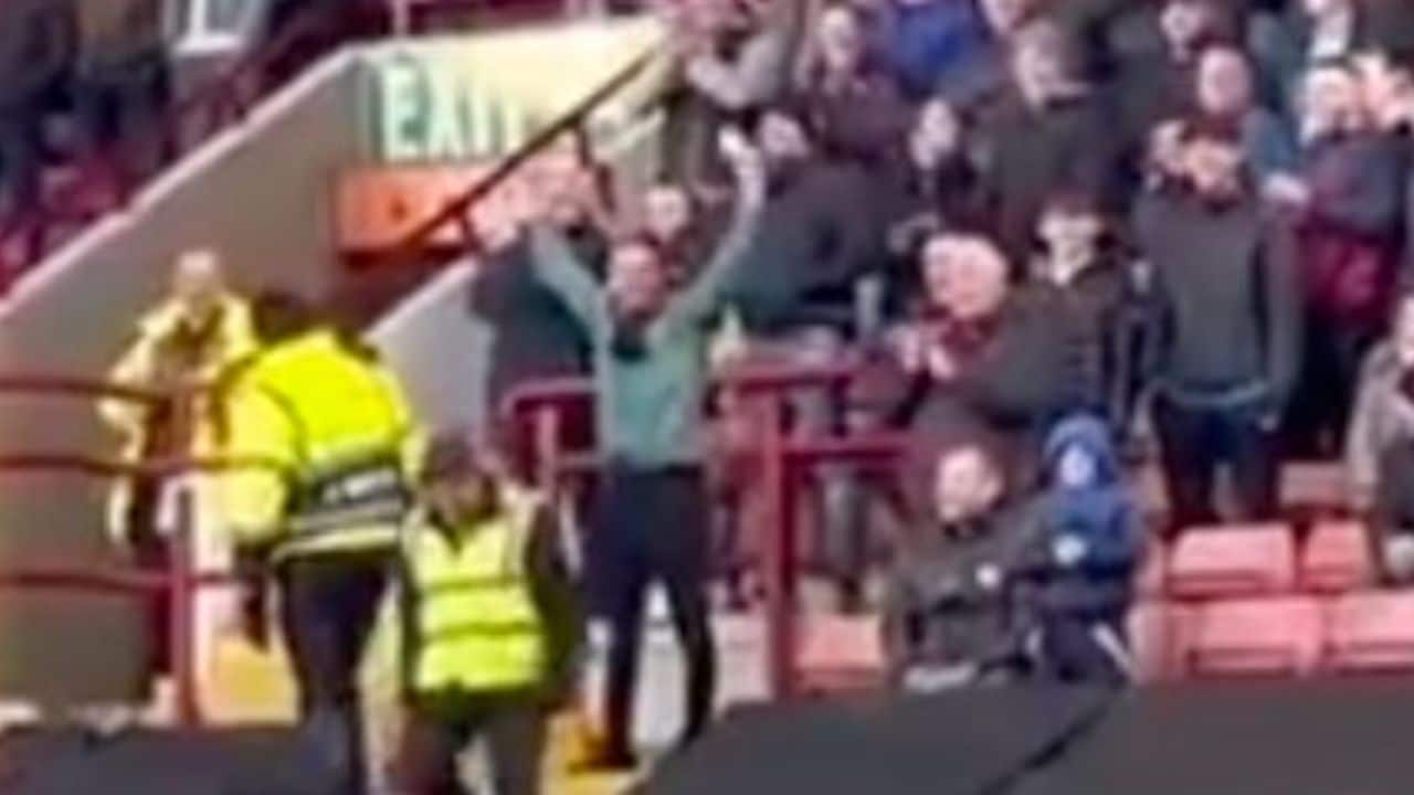 Watch steward helps Bolton Wanderers fan get girl’s number from Barnsley end, video goes viral