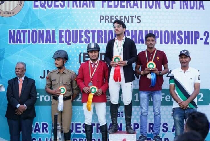 Meet Sanskar Bachani Junior National Equestrian Championship endurance champion
