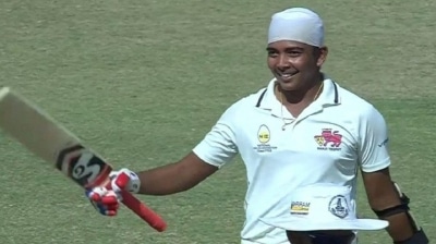 Prithvi Shaw registers second-highest inidual score in Ranji Trophy history