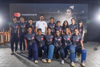 Dhoni trains next generation of women cricketers at ‘Cricket Clinic – MSD’ workshop